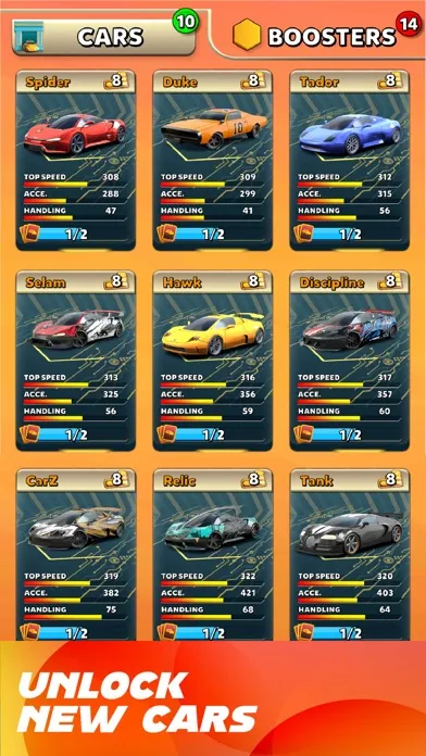 Ảnh chụp màn hình của Top Race : Car Battle Racing
