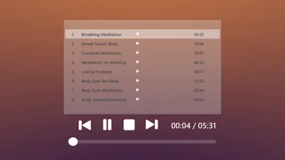 Screenshot di Just Sleep - Meditate & Relax