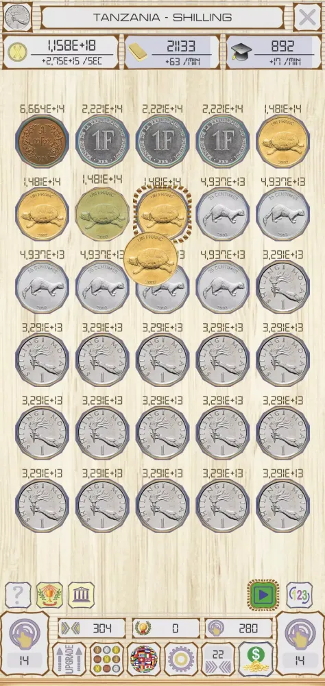 Скриншоты Coins Collector Inc. Idle