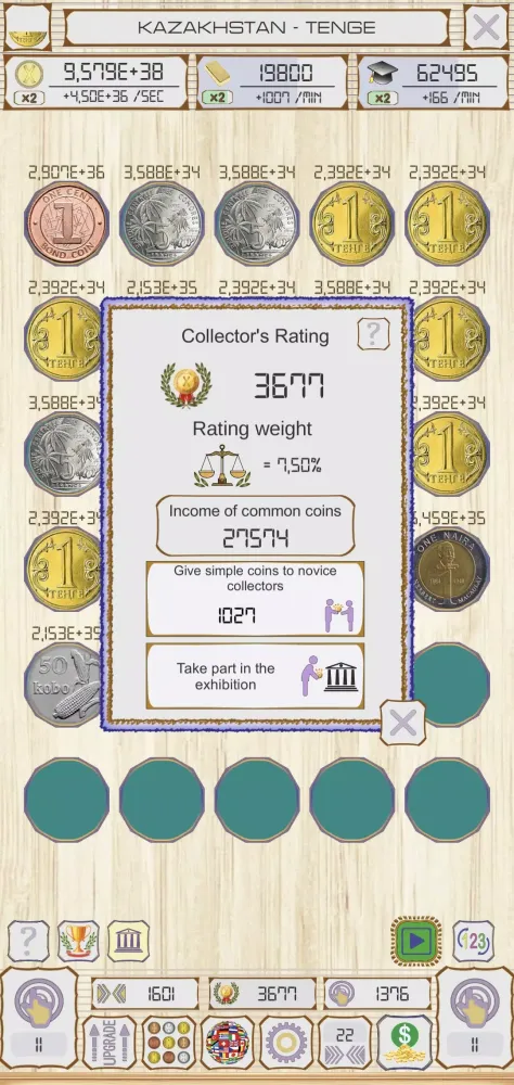 Скриншоты Coins Collector Inc. Idle
