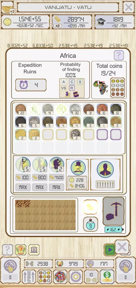 Скриншоты Coins Collector Inc. Idle