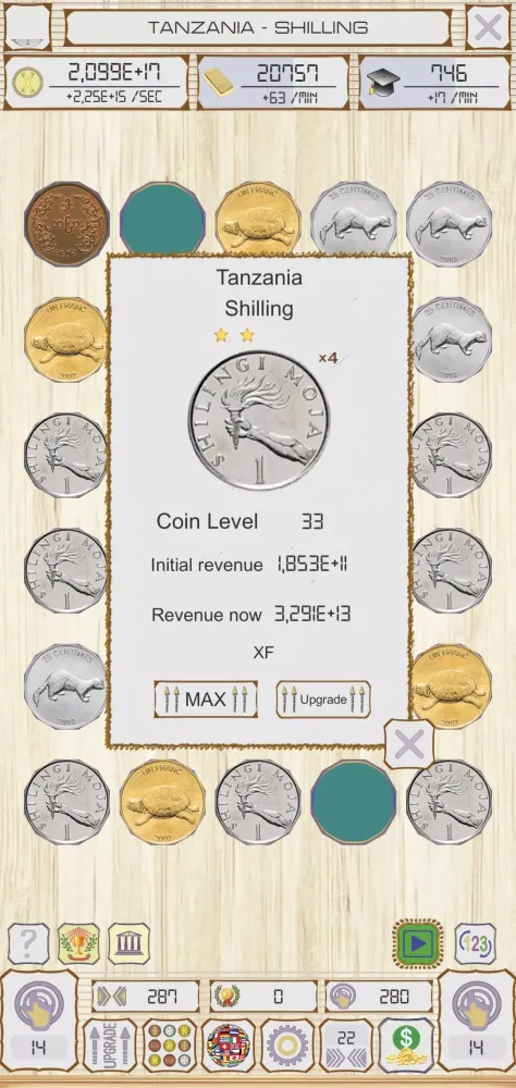 Скриншоты Coins Collector Inc. Idle