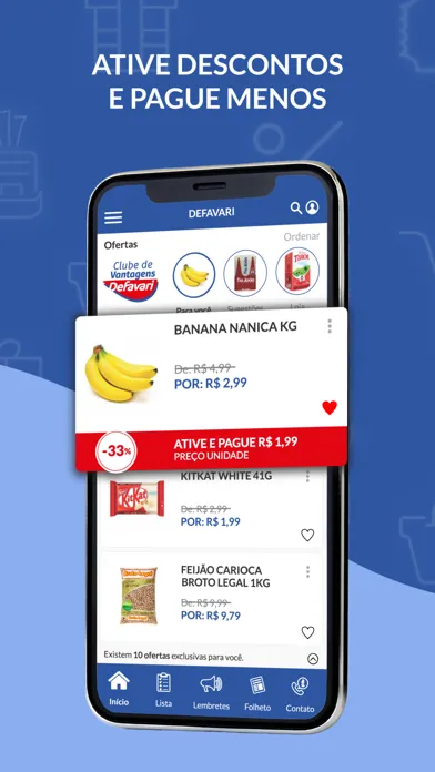 Captures d'écran de Defavari Supermercado