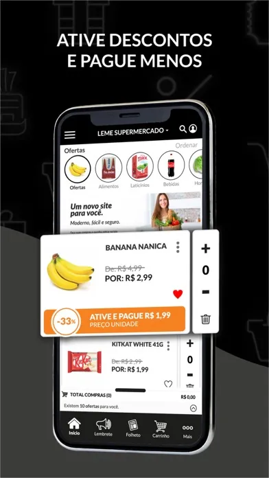 Leme Supermercado Ekran Görüntüleri
