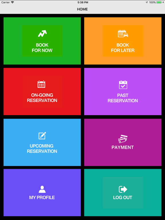 Ảnh chụp màn hình của Mosaic Global Transportation iPad 
