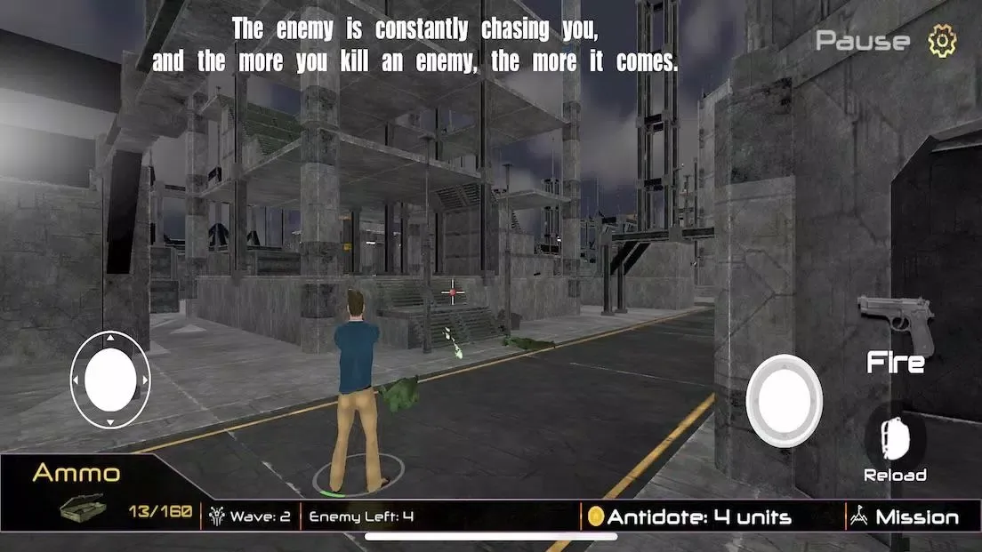 Capturas de tela do Antidote Hunter
