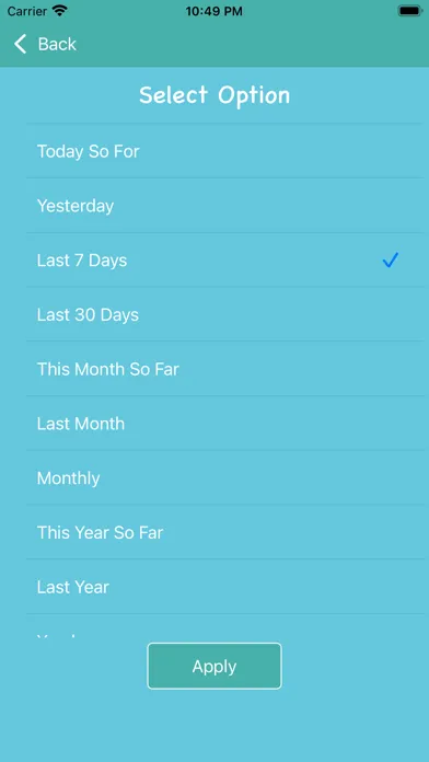 Zrzuty ekranu Track Month