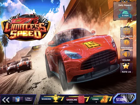 Скриншоты Limitless Speed iPad 