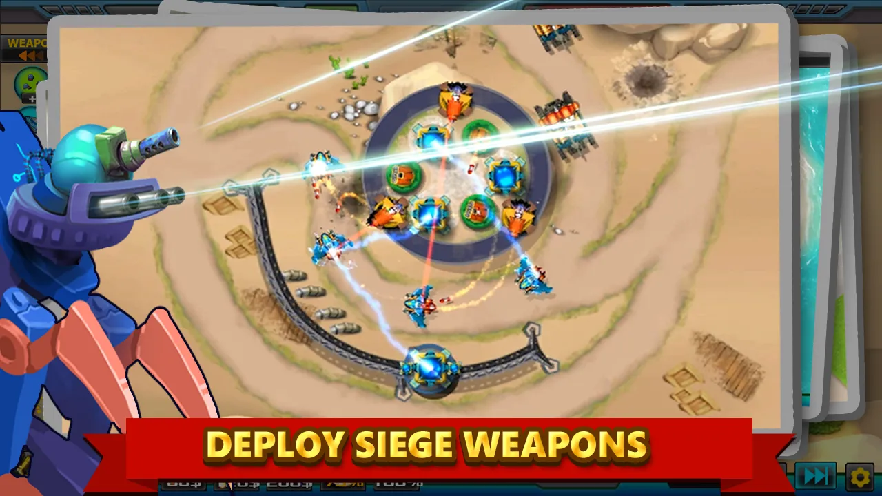 Alien War TD2 سکرین شاٹس