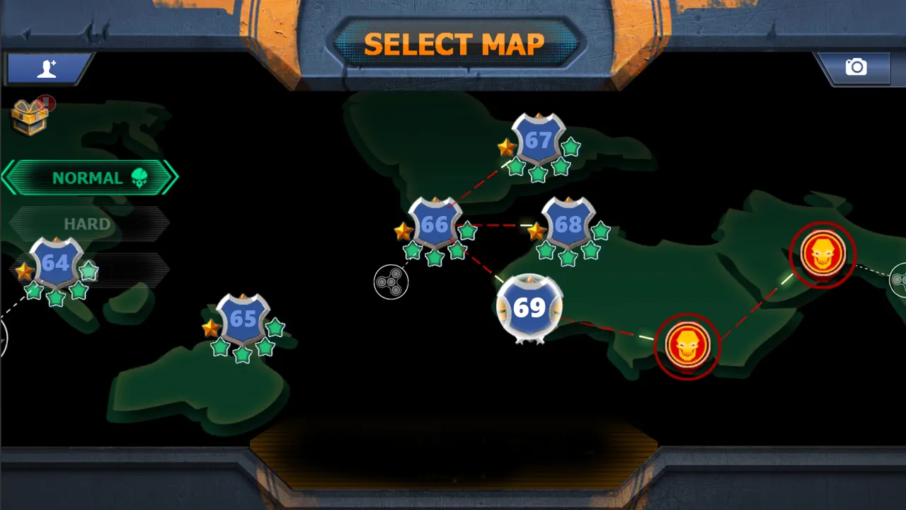 Alien War TD2 سکرین شاٹس