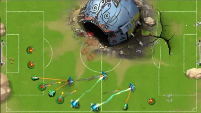 Tangkapan layar Alien War TD2