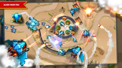 Tangkapan layar Alien War TD2
