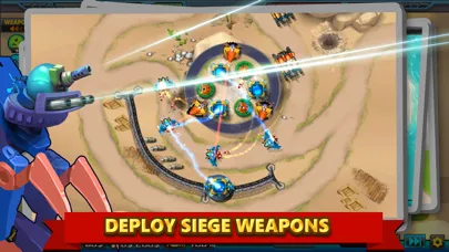Tangkapan layar Alien War TD2