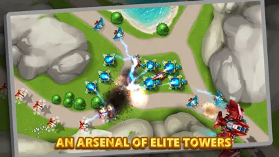Tangkapan layar Alien War TD2