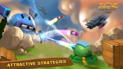 Captures d'écran de Tower Defense: Alien War TD