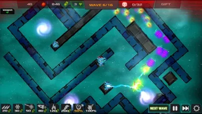 تصاویر Galaxy Glow Defense