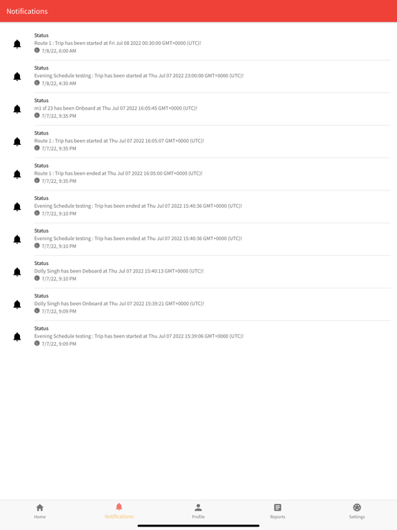 GHP School Bus iPad  Screenshots