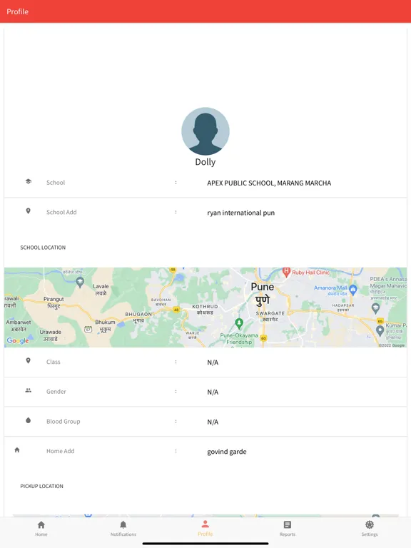 GHP School Bus iPad 应用截图