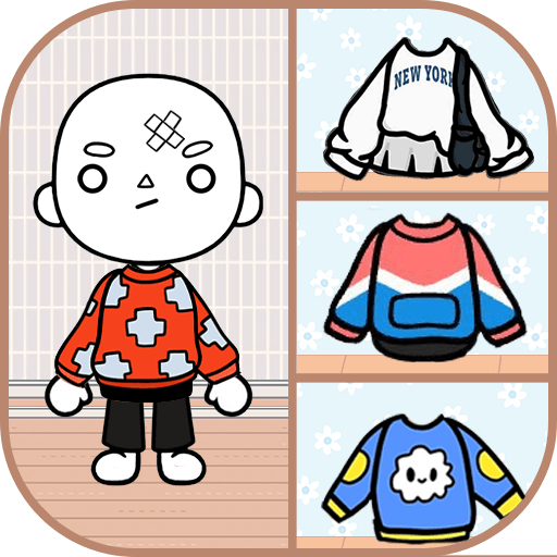 Toca dress up game