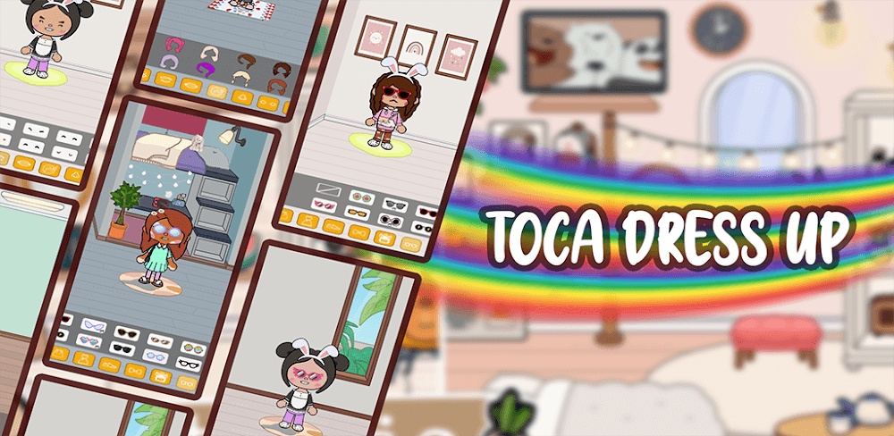 Toca dress up game