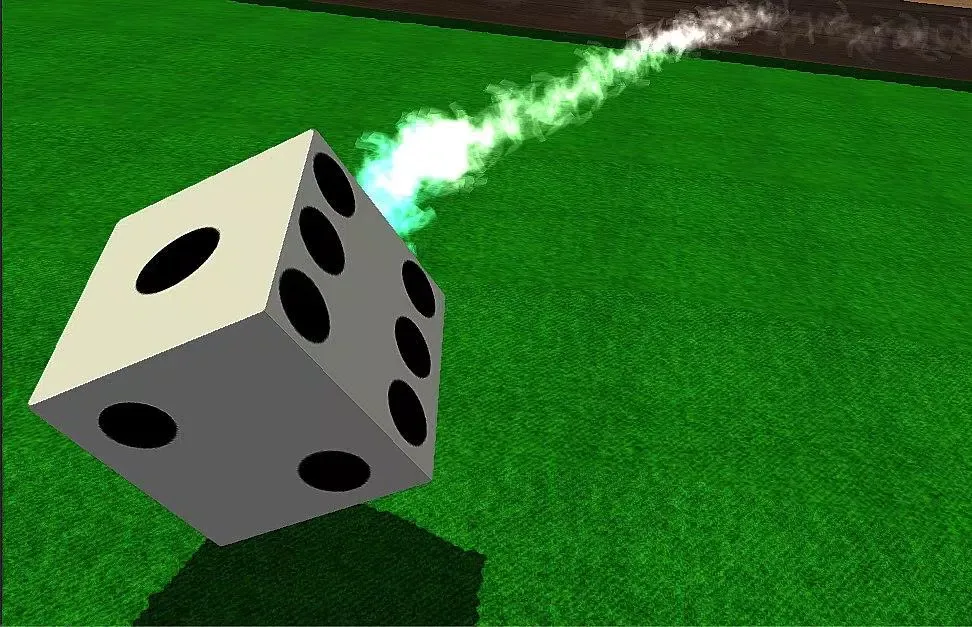 Tangkapan skrin GO Dice