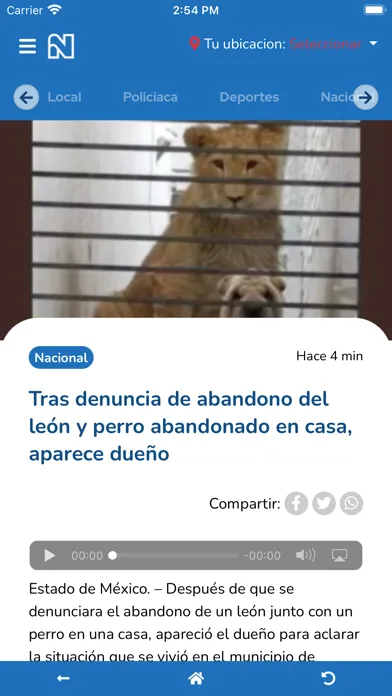 Captures d'écran de Notigram