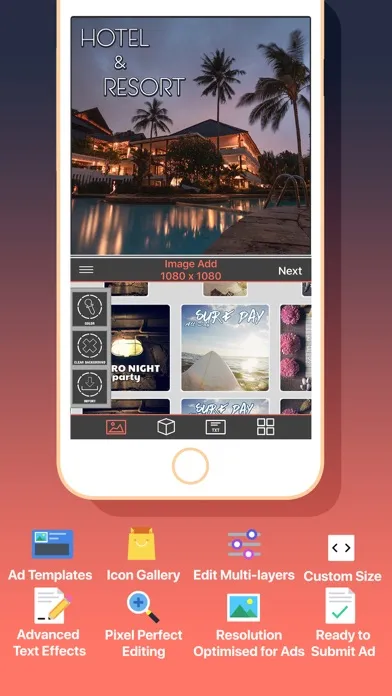 تصاویر Post & Ad Creator for Social