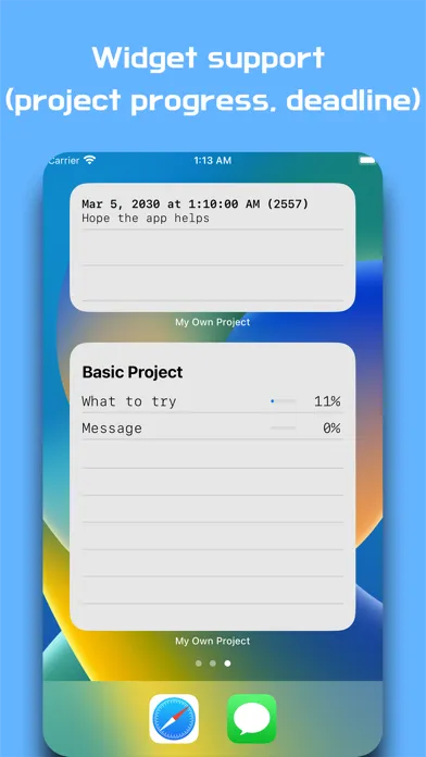 My Own Project Screenshots
