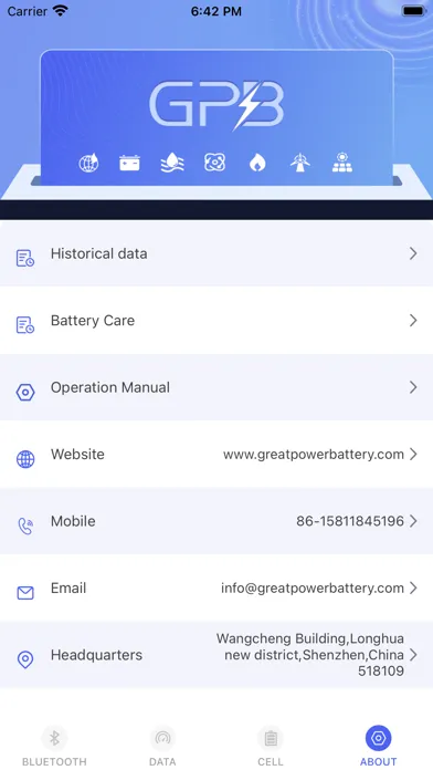 Tangkapan layar GPB Lithium