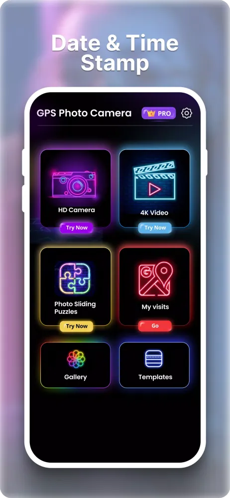GPS Camera TimeStamp G-Tag Screenshots