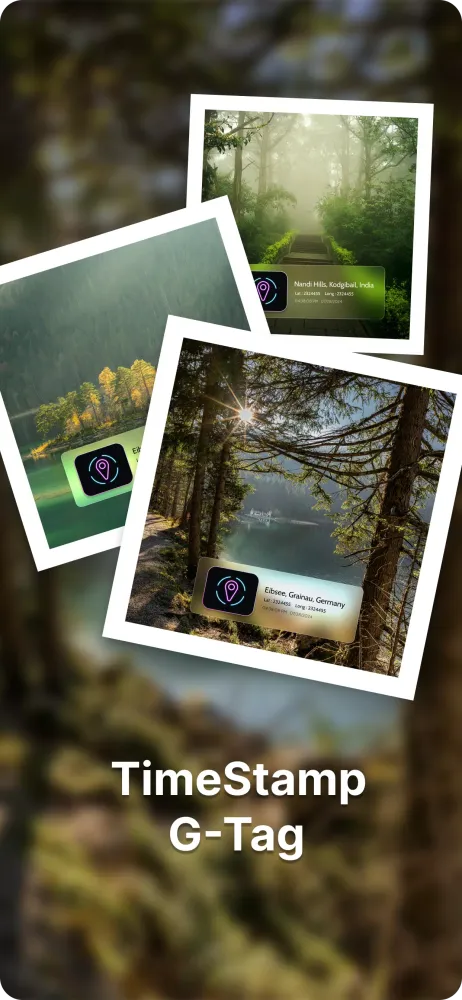 GPS Camera TimeStamp G-Tag Screenshots