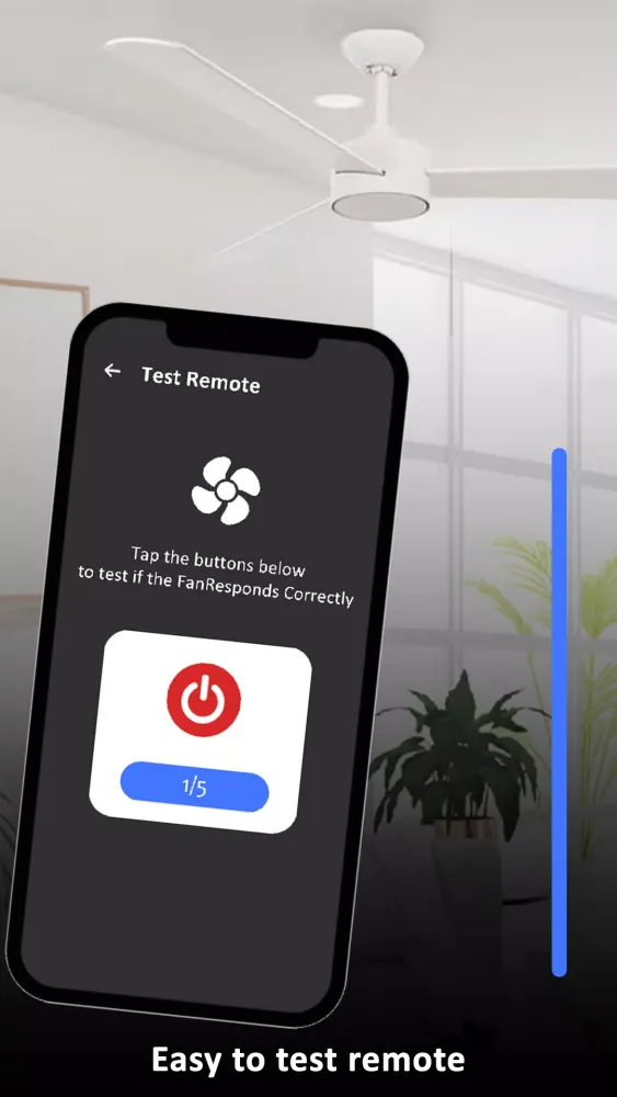 Tangkapan layar Fan Remote