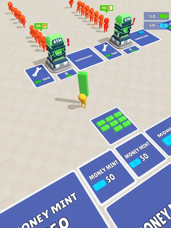 ภาพหน้าจอของ ATM Manager iPad 