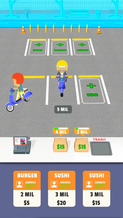 Tangkapan layar Order Zone!