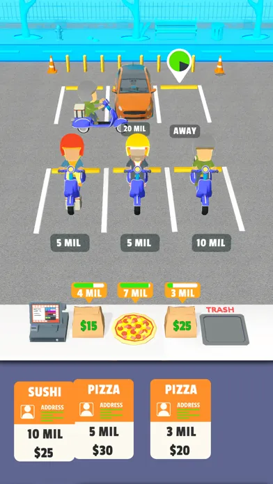 Tangkapan layar Order Zone!