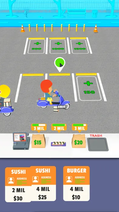 Tangkapan layar Order Zone!
