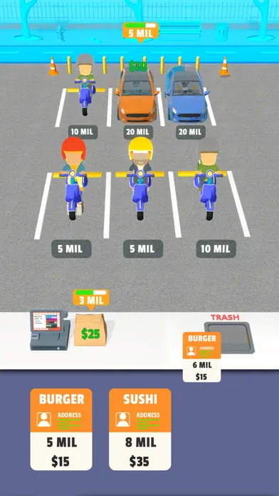 Tangkapan layar Order Zone!