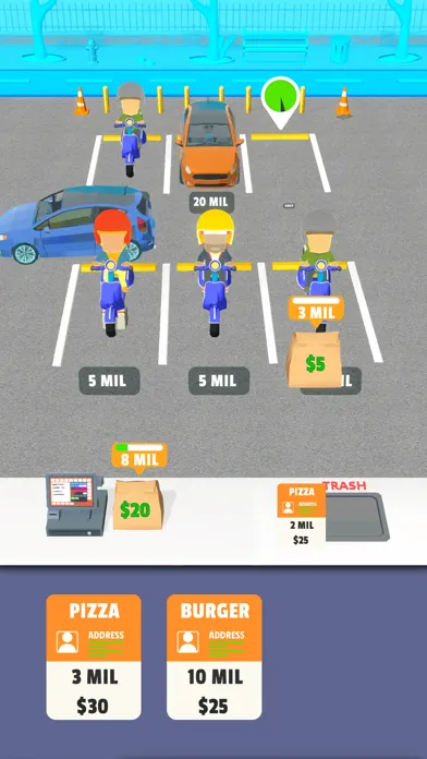 Tangkapan layar Order Zone!