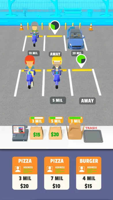 Tangkapan layar Order Zone!