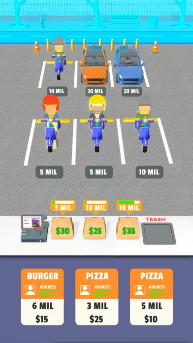 Tangkapan layar Order Zone!