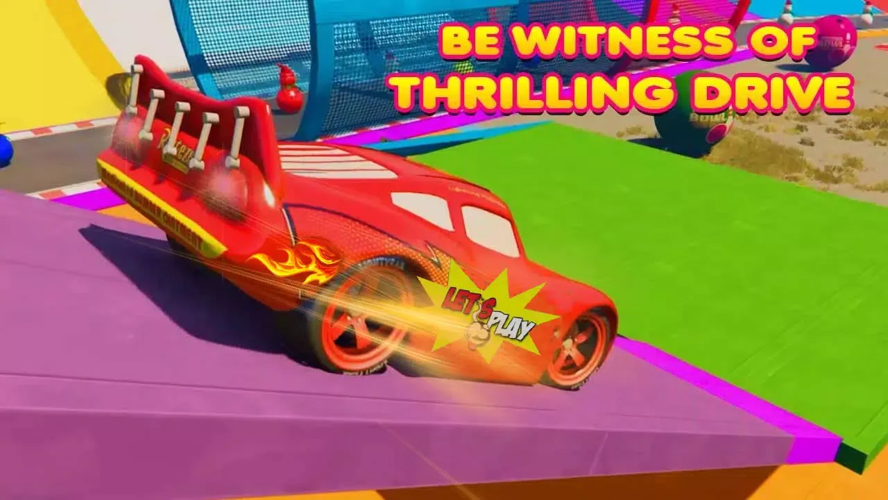 صور Superhero Car Race: Mega Ramp