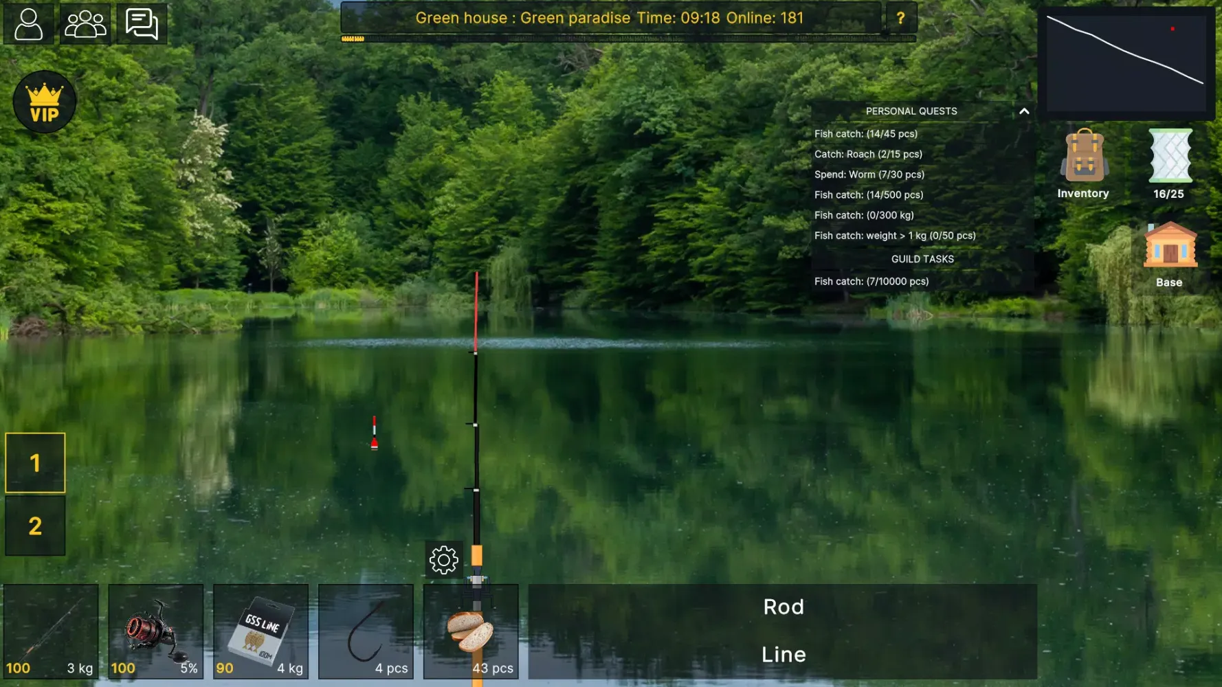 Capturas de pantalla de Fishing Online