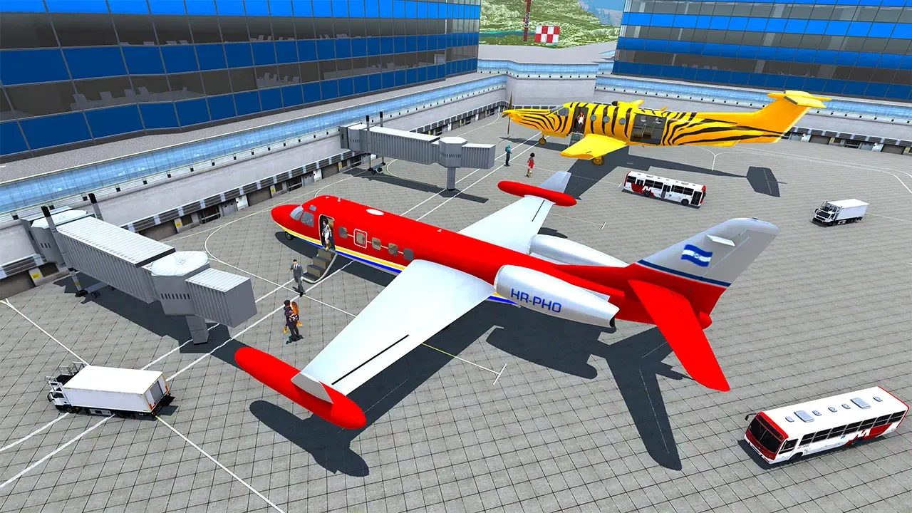 Airplane Flight Sim Pilot Game স্ক্রিনশট