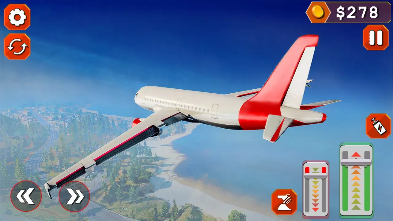 Airplane Flight Sim Pilot Game স্ক্রিনশট