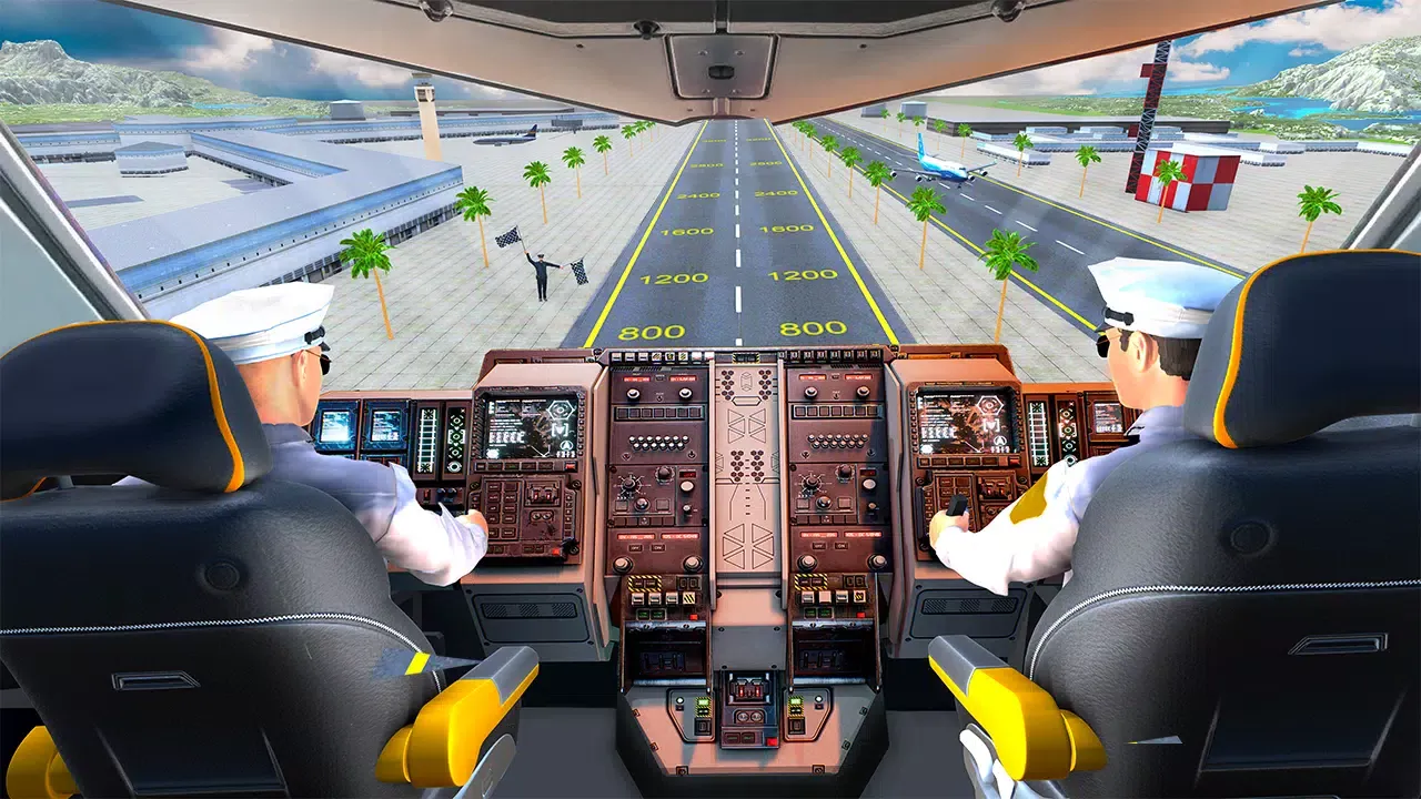 Airplane Flight Sim Pilot Game স্ক্রিনশট