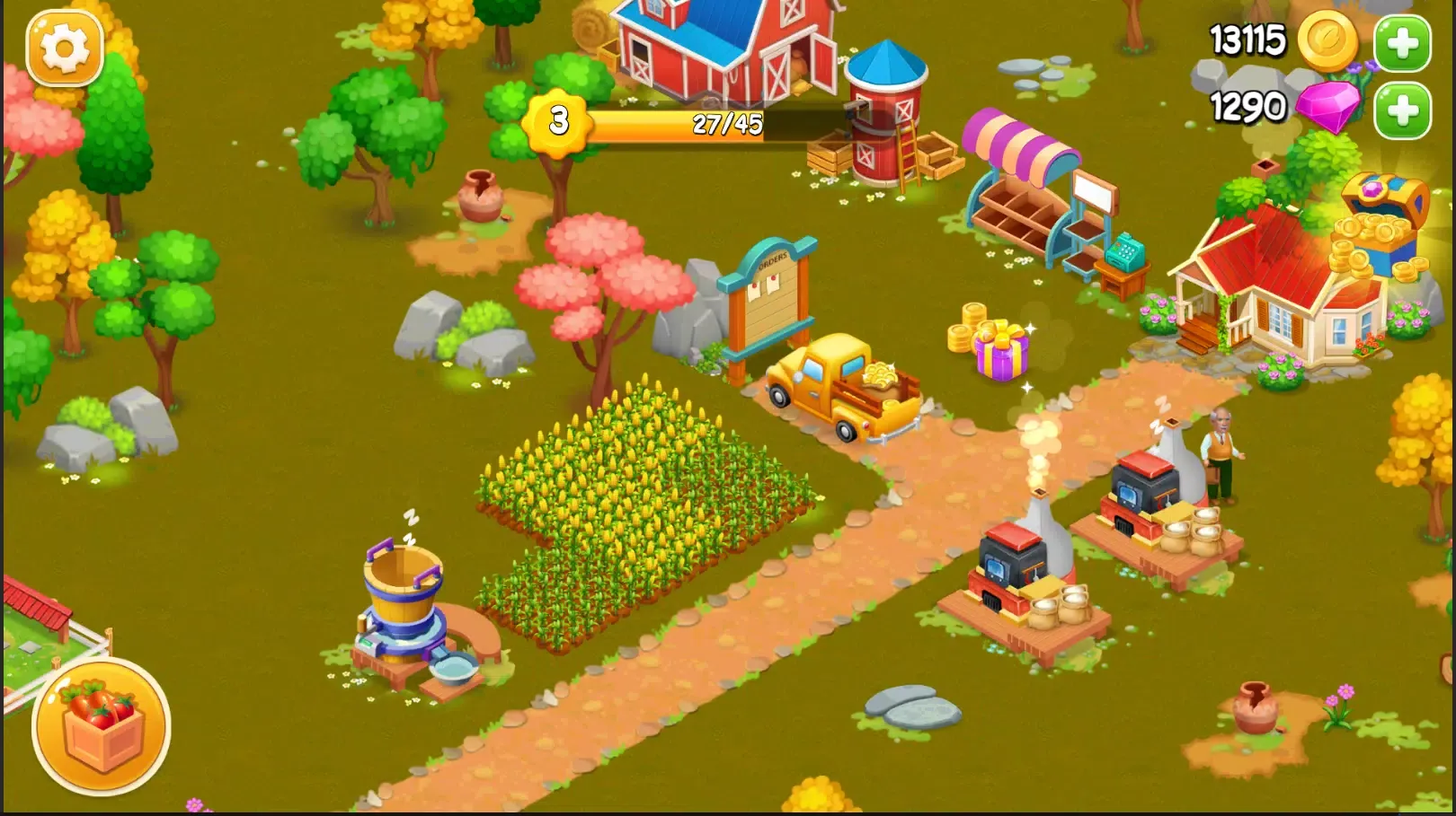 Farm City Town Building 3D स्क्रीनशॉट