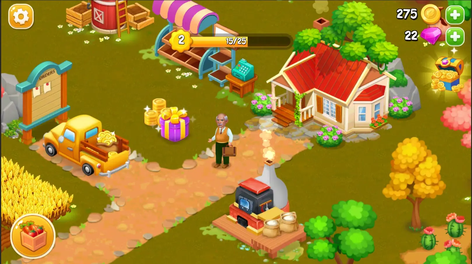 Farm City Town Building 3D स्क्रीनशॉट