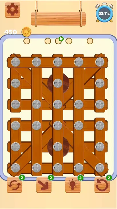 Screw Pin 3D Puzzle Brain Game Screenshots