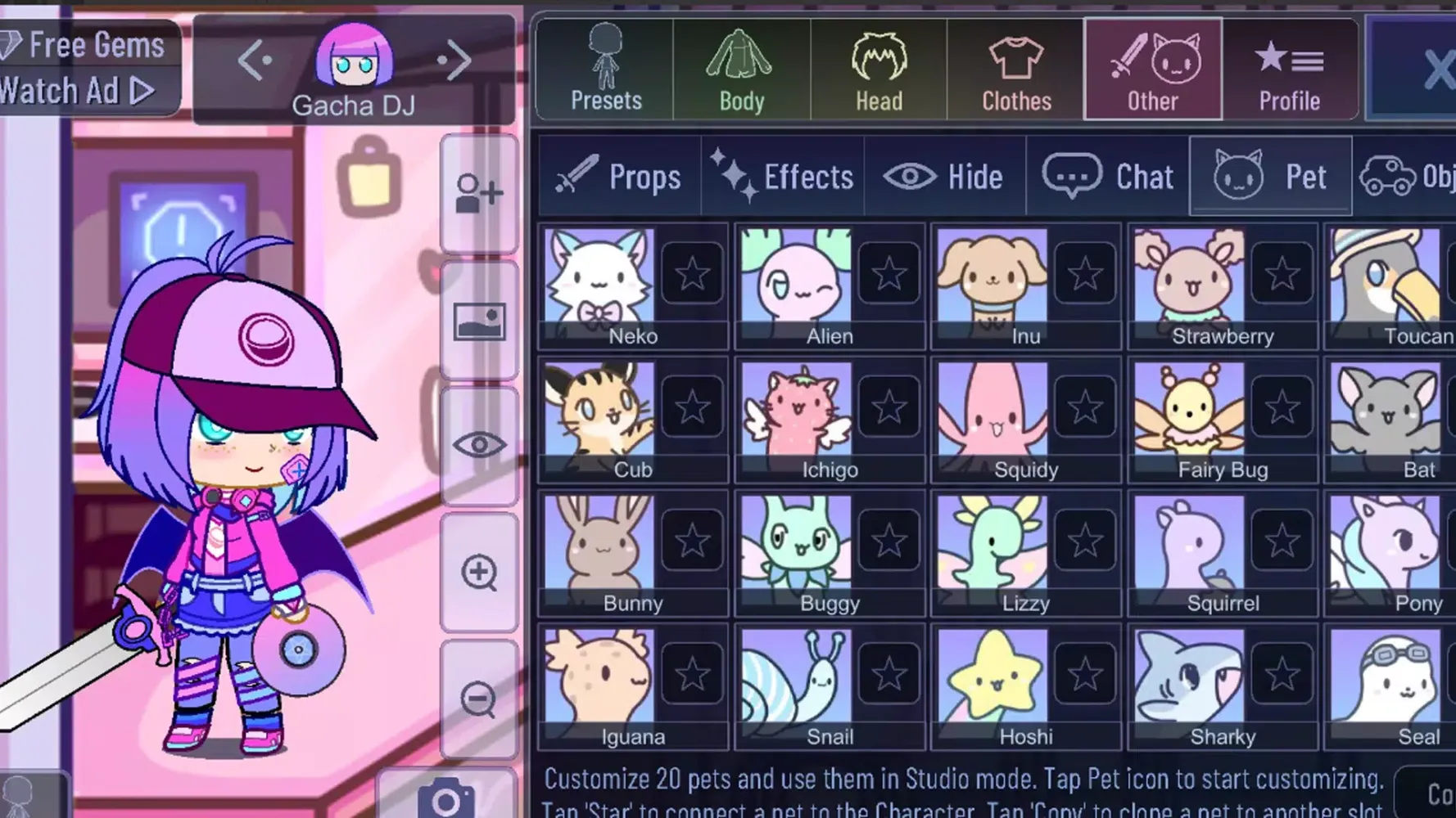 gacha Cute Mod Screenshots