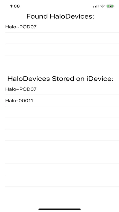 Captures d'écran de HaloPod